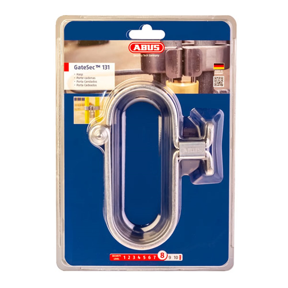 Abus Gate Hasp - Extra Heavy Duty - Gate Lock Solution