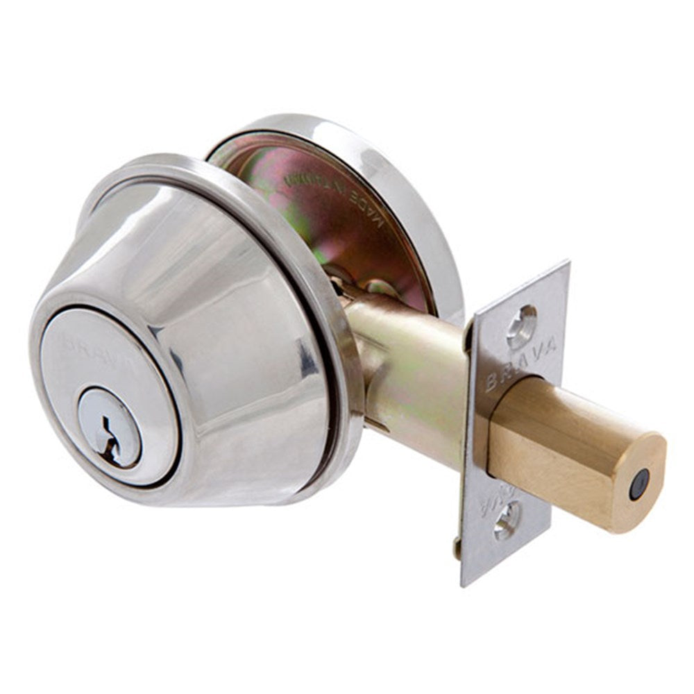 Brava Urban Deadbolt D331 Polished Stainless Steel