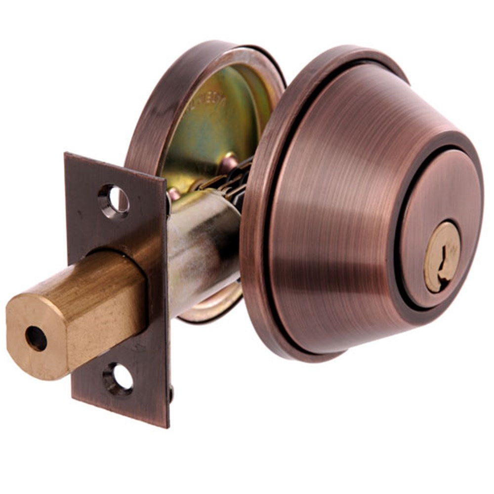 Brava Urban Deadbolt D391 Antique Copper