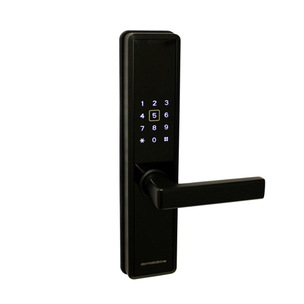 DORMAKABA M5 Bluetooth Digital Code Locks, Black Matt Finish Mortice Lock