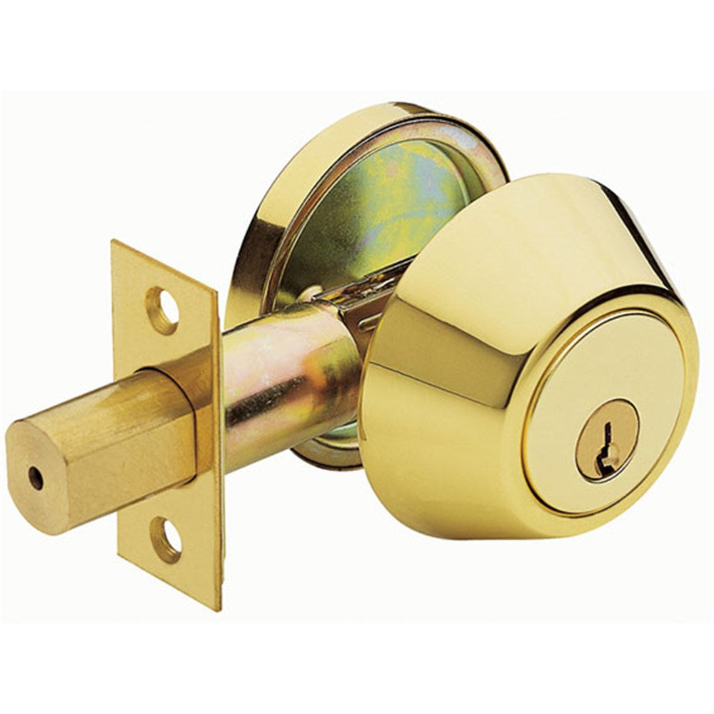 Brava Urban Deadbolt D371 Polished Brass